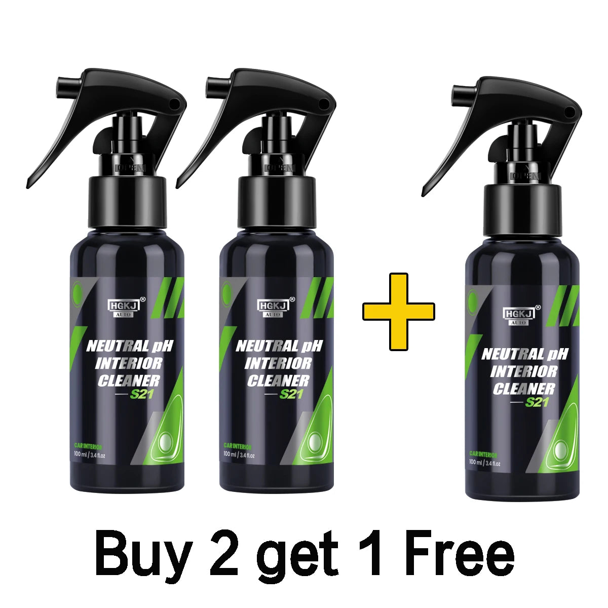 Car Interior Cleaner Agent – Waterless Fabric, Leather & Ceiling Cleaner