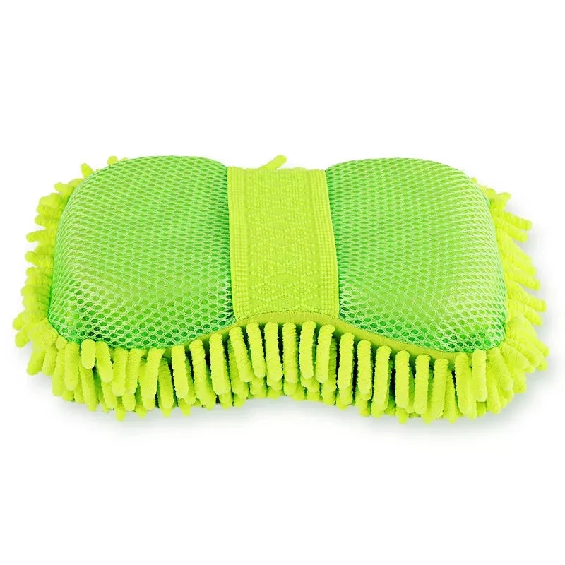 Microfiber Car Wash Sponge & Cleaning Glove – Premium Car Detailing Kit