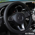 SEAMETAL Universal Steering Wheel Cover – Anti-Slip Microfiber Leather (37–39CM)