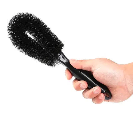 Car Wheel Cleaning Brush – Tire & Rim Detailing Brush