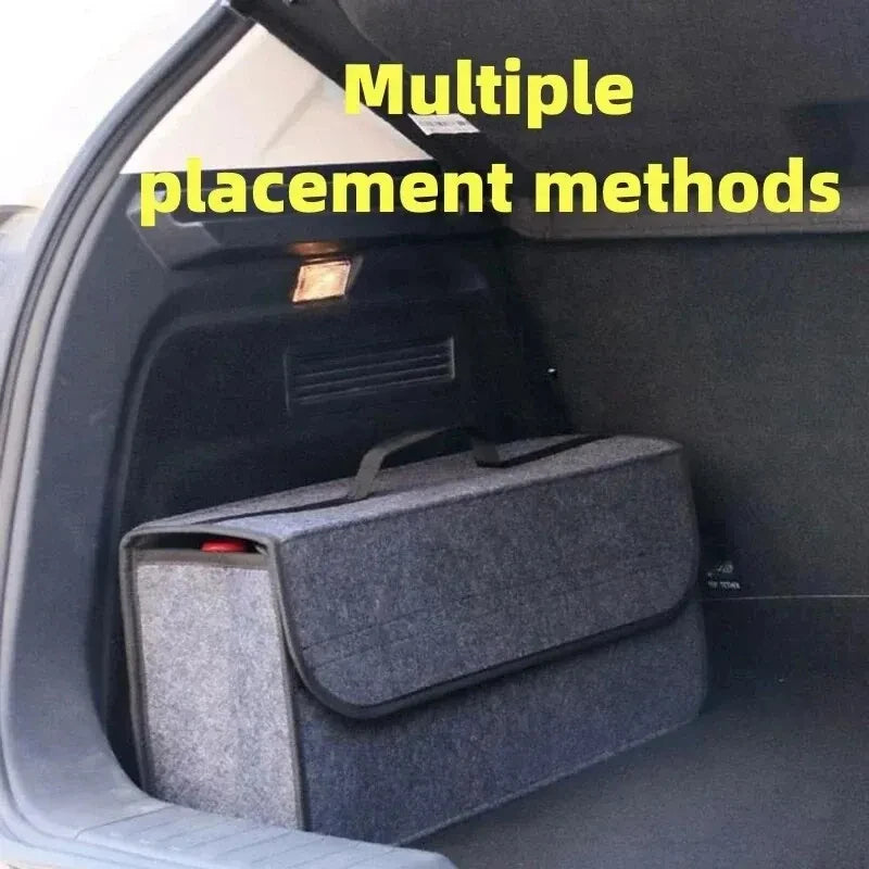 PREMIUM FOLDABLE CAR TRUNK ORGANIZER-LARGE CAPACITY STORAGE BOX