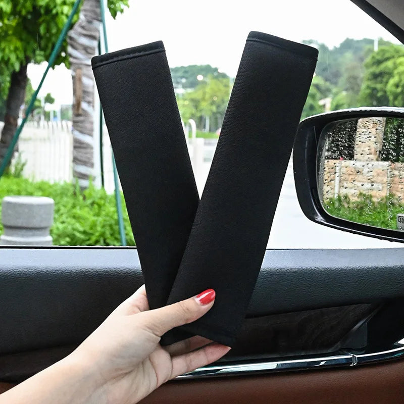 2-Pack Seat Belt Shoulder Pads – Soft Comfort Seat Belt Covers