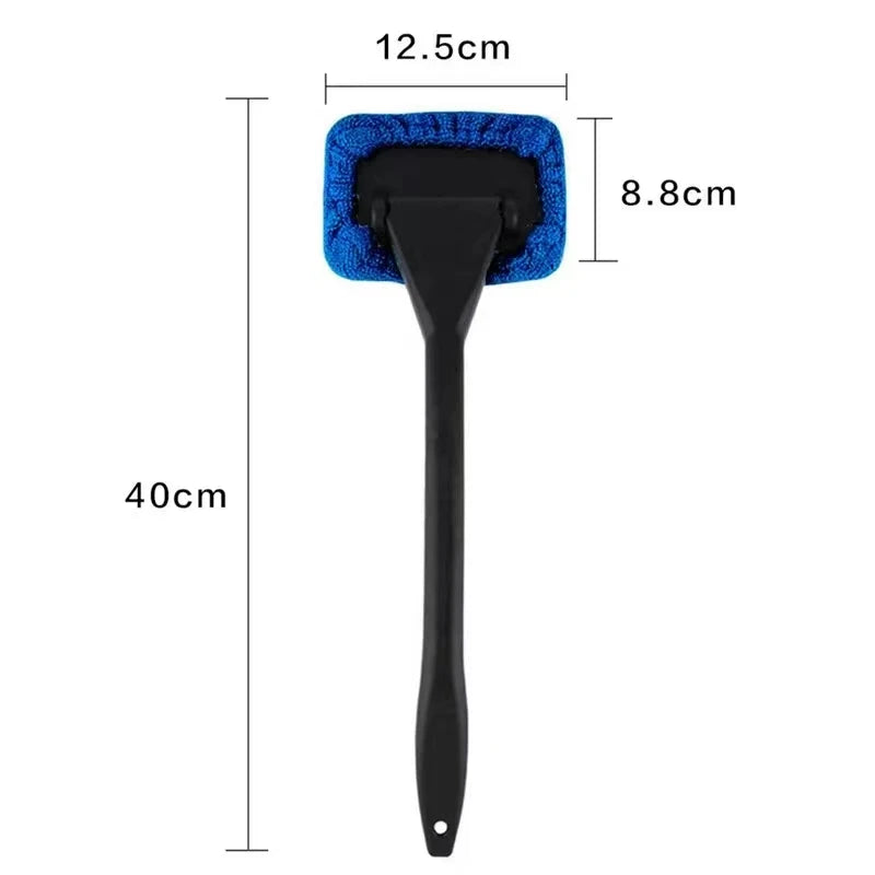 Car Window Cleaner Brush Kit – Long Handle Windshield Cleaning Tool