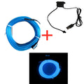 LED CAR INTERIOR AMBIENT LIGHT KIT-FLEXIBLE NEON STRIP LIGHTING FOR CARS