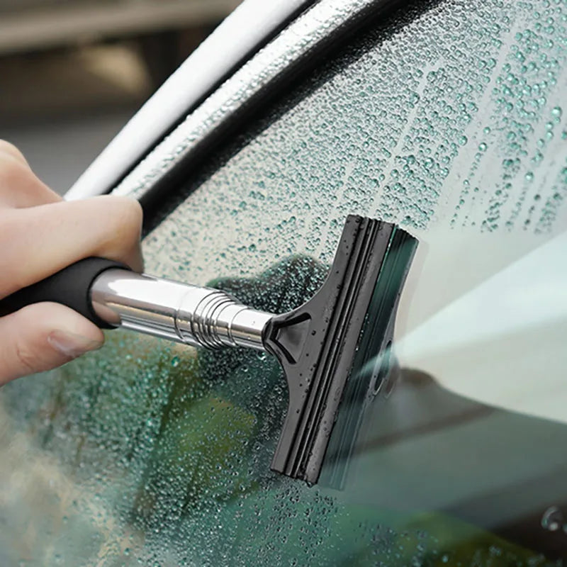 CAR REARVIEW MIRROR WIPER-RETRACTABLE WINDSHELD & SIDE MIRROR CLEANING TOOL