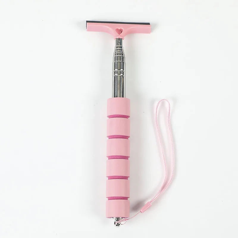 CAR REARVIEW MIRROR WIPER-RETRACTABLE WINDSHELD & SIDE MIRROR CLEANING TOOL
