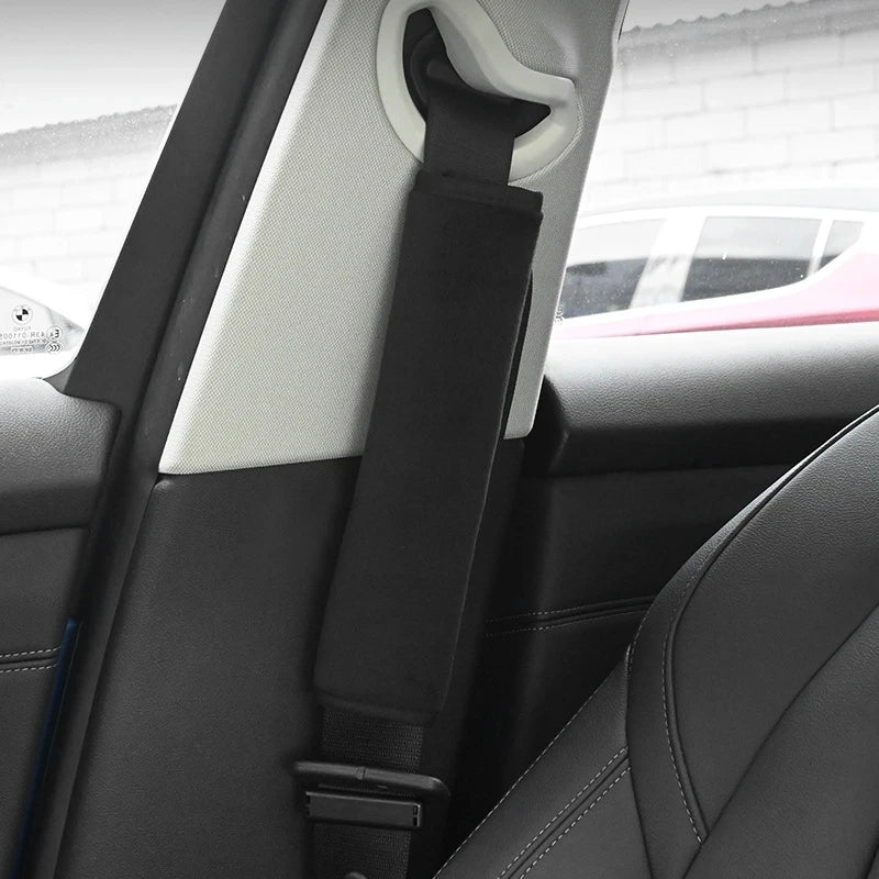 2-Pack Seat Belt Shoulder Pads – Soft Comfort Seat Belt Covers