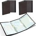 Vehicle Registration & Insurance Card Holder – Transparent Document Sleeve (1/2 Pack)