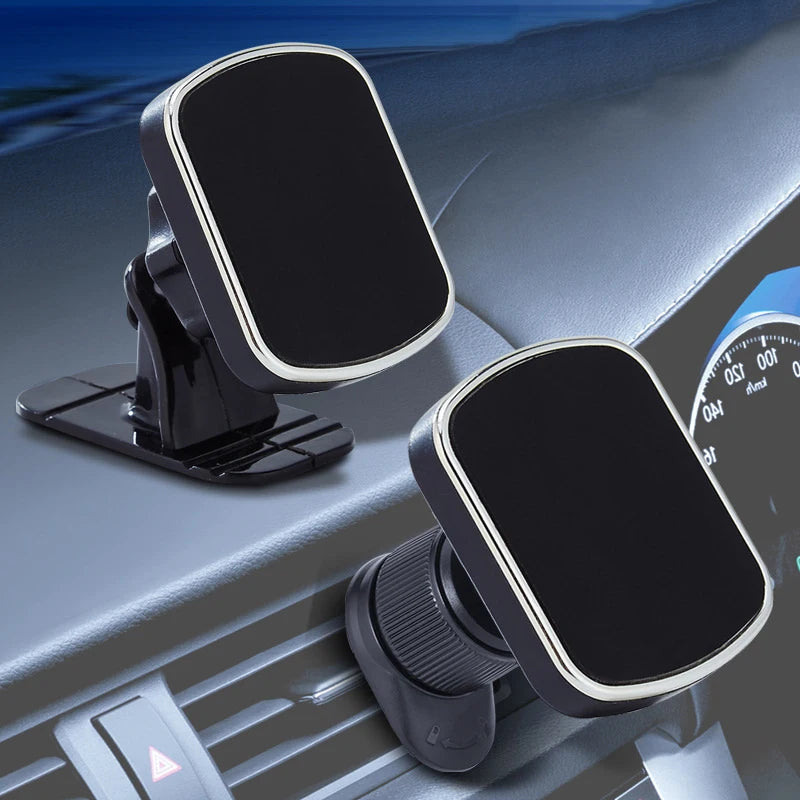 Magnetic Car Phone Mount – Powerful Hold & One-Hand Operation
