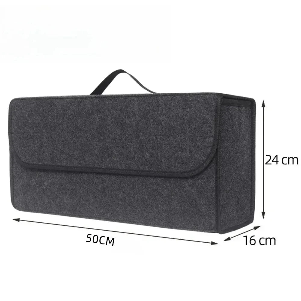 PREMIUM FOLDABLE CAR TRUNK ORGANIZER-LARGE CAPACITY STORAGE BOX