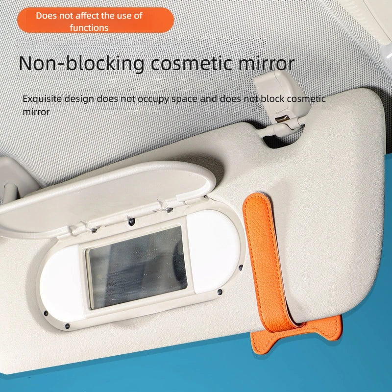 Magnetic Car Sunglasses Holder – Sun Visor Glasses Clip
