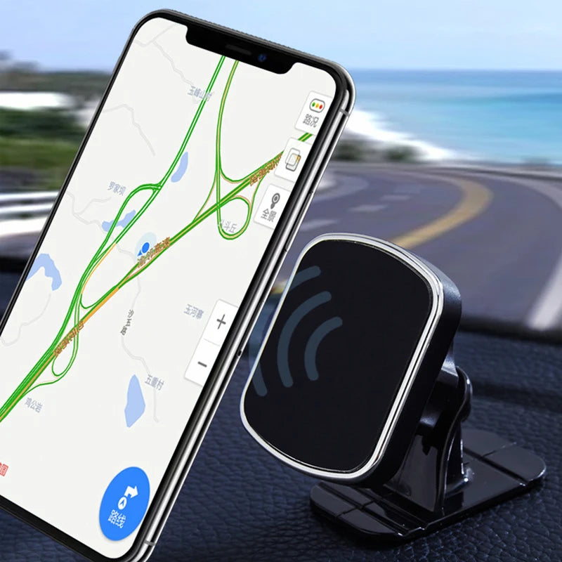 Magnetic Car Phone Mount – Powerful Hold & One-Hand Operation