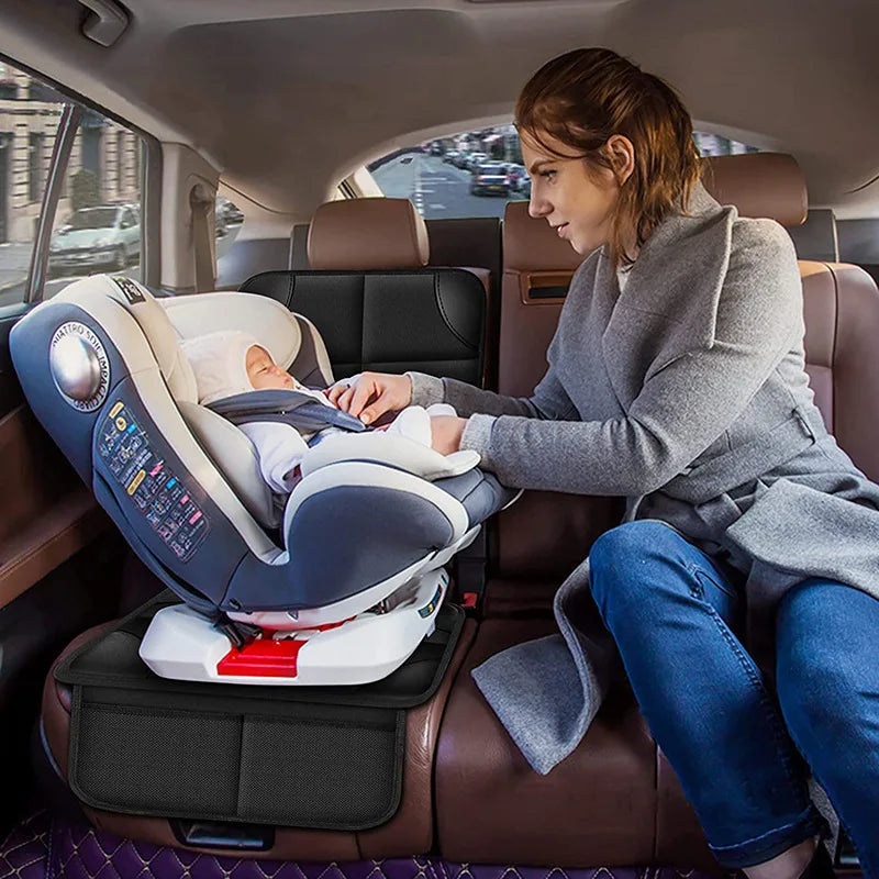 Universal Car Seat Protector Mat – Waterproof Anti-Slip Baby Seat Cover