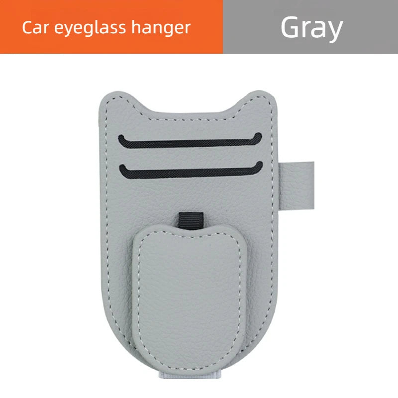 Magnetic Car Sunglasses Holder – Sun Visor Glasses Clip