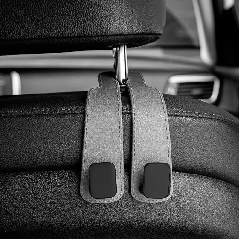 Car Headrest Hooks – Heavy-Duty Seat Back Organizer for Bags, Groceries & More