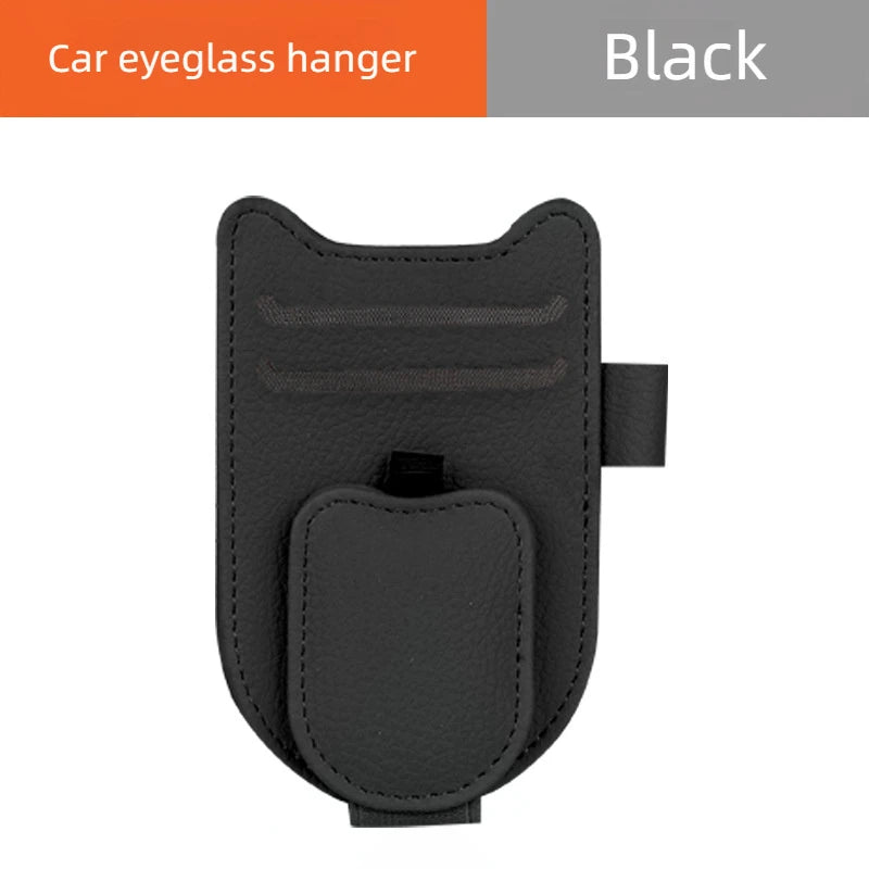 Magnetic Car Sunglasses Holder – Sun Visor Glasses Clip