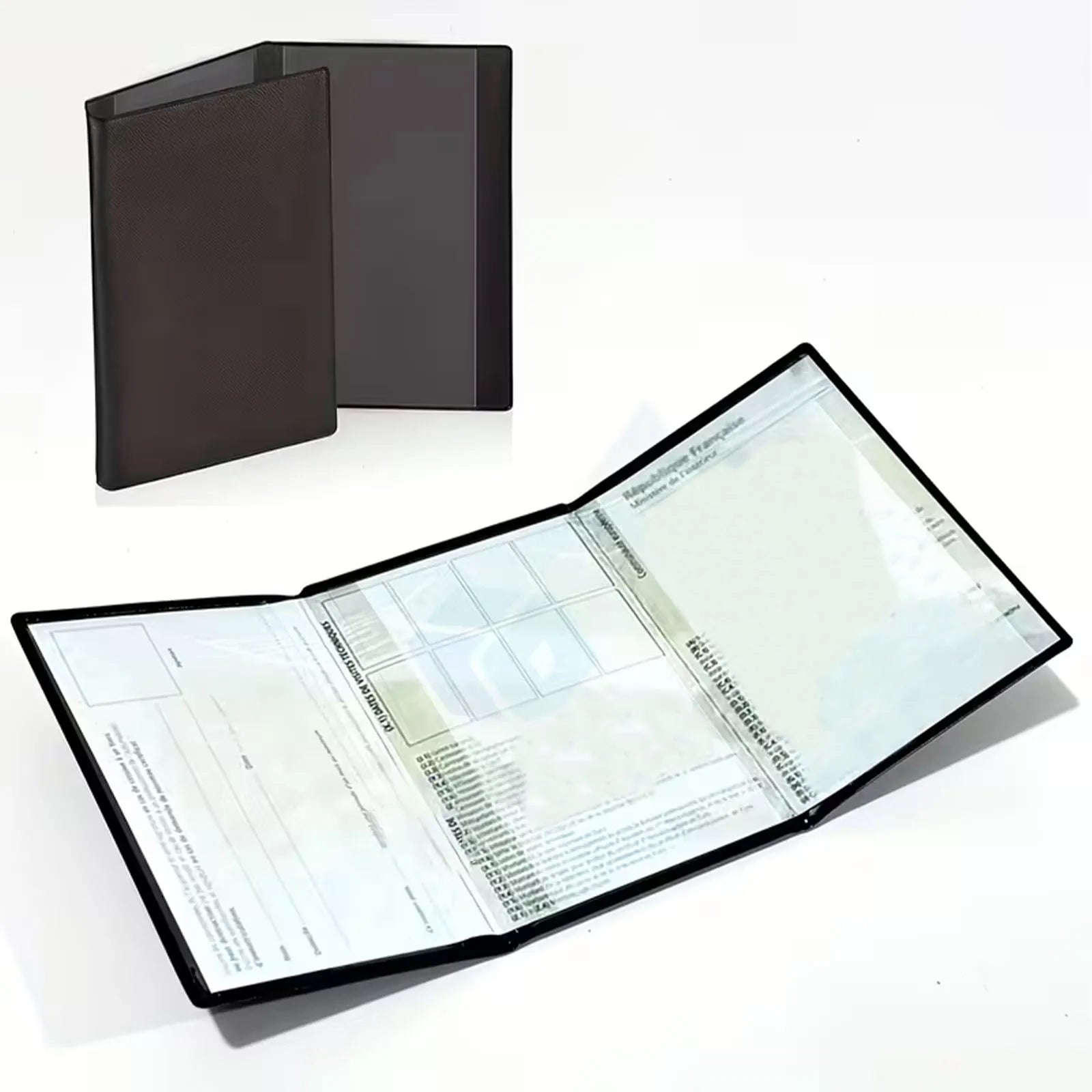 Vehicle Registration & Insurance Card Holder – Transparent Document Sleeve (1/2 Pack)