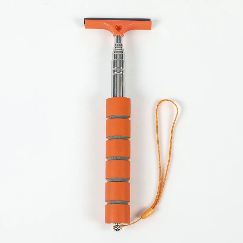 CAR REARVIEW MIRROR WIPER-RETRACTABLE WINDSHELD & SIDE MIRROR CLEANING TOOL