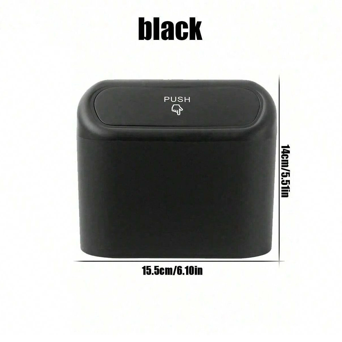 PREMIUM CAR TRASH CAN WITH LID & LEAK-PROOF GARBAGE BAGS
