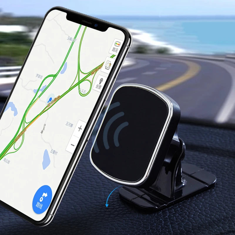 Magnetic Car Phone Mount – Powerful Hold & One-Hand Operation